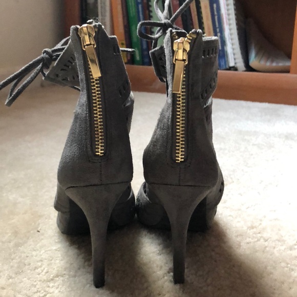 Zigi Soho Barrel Lace-up Heels - Picture 6 of 6